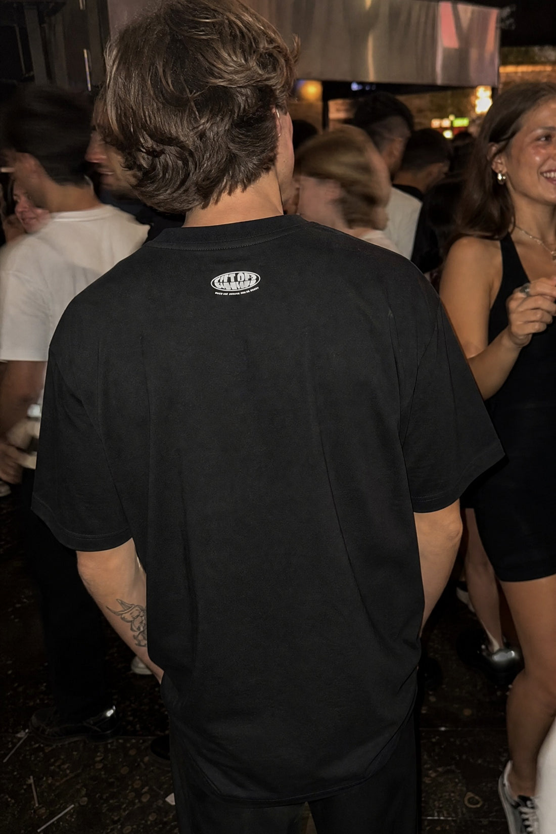 City Off Domes System Denied Black T-Shirt