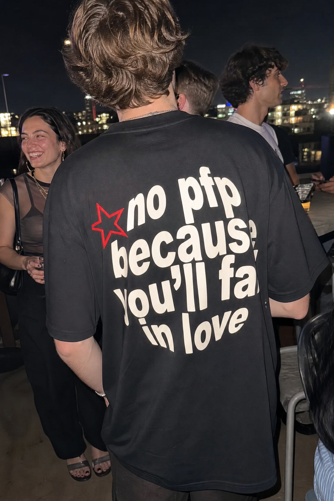 City Off Domes System Denied Black T-Shirt