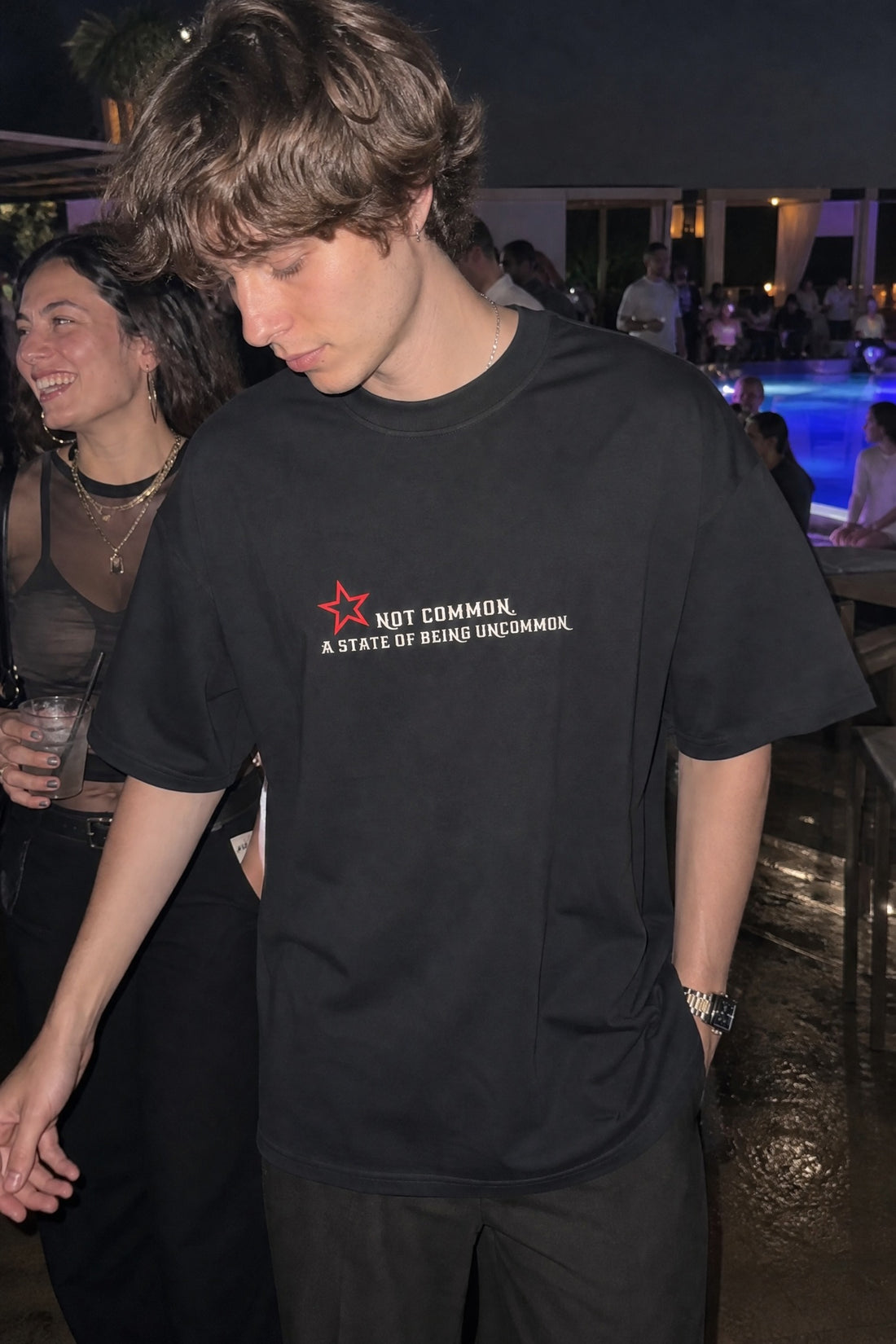 City Off Domes System Denied Black T-Shirt