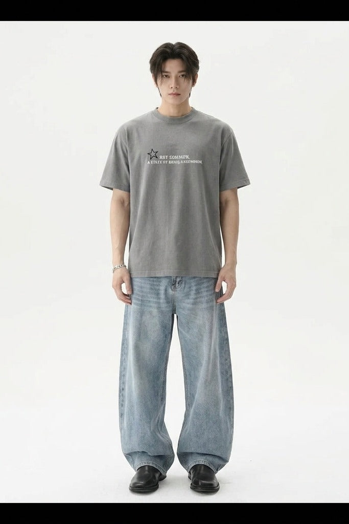 City Off Domes System Denied Gray T-Shirt