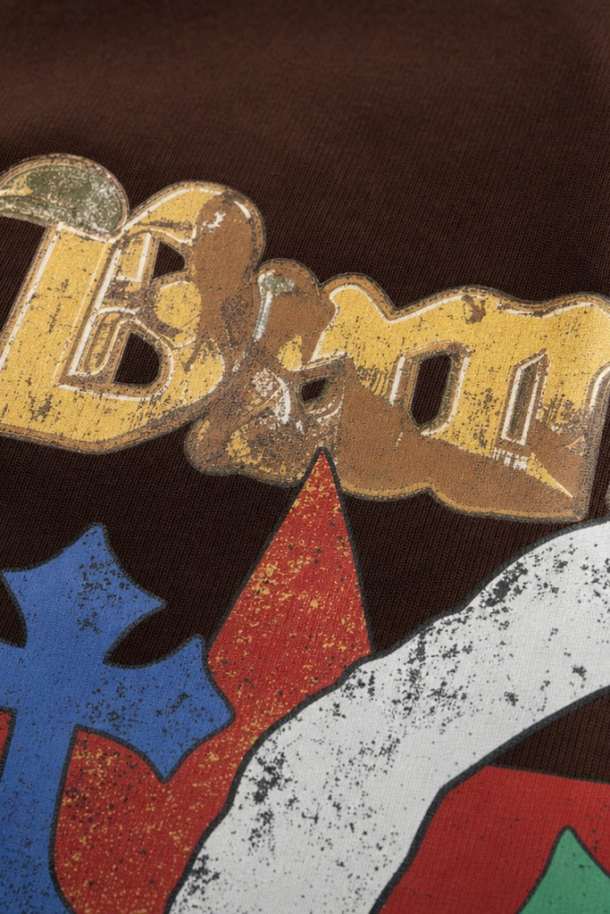 City Off Domes Urban Glitch Brown T-Shirt