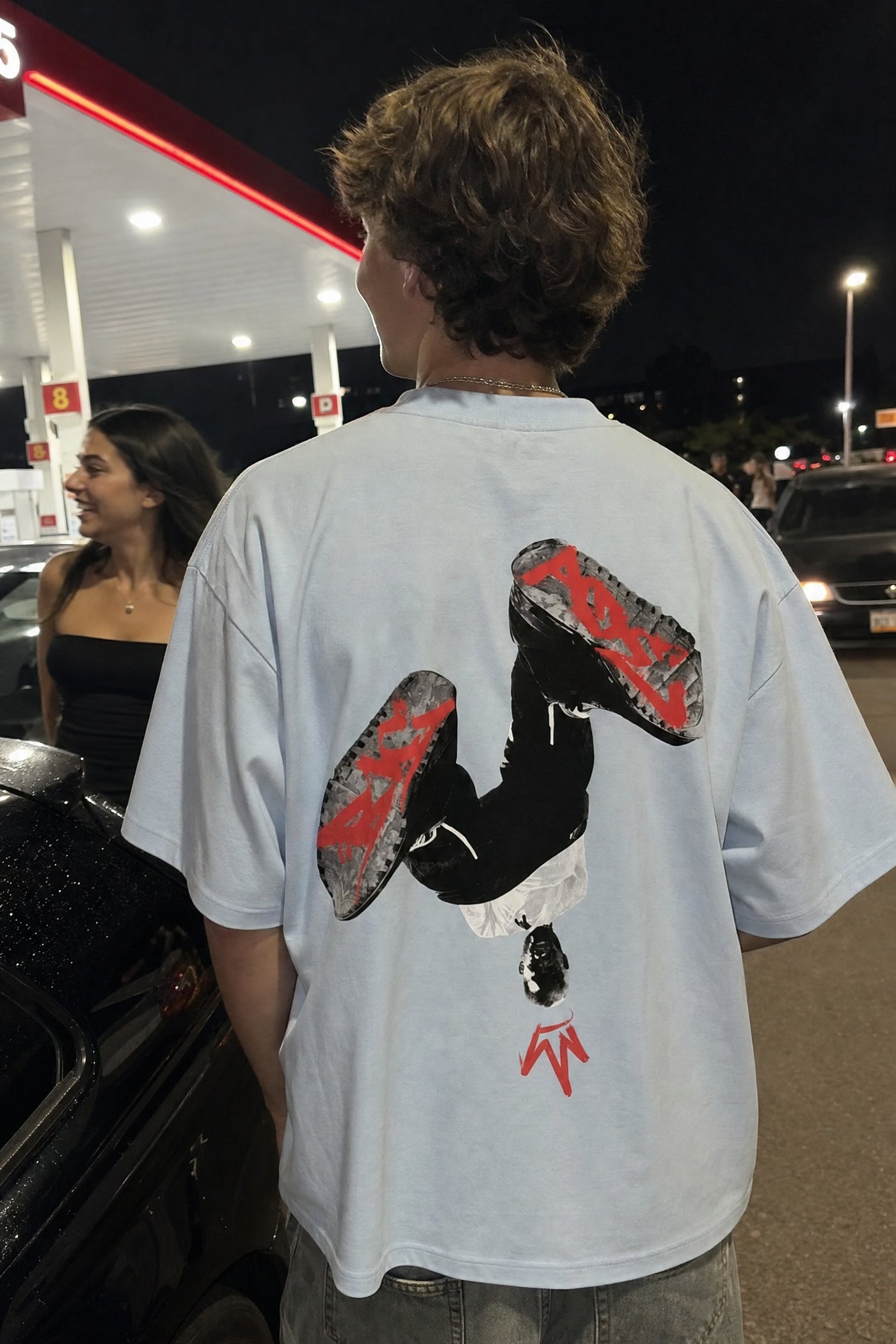City Off Domes Vision Error Ice Blue T-Shirt