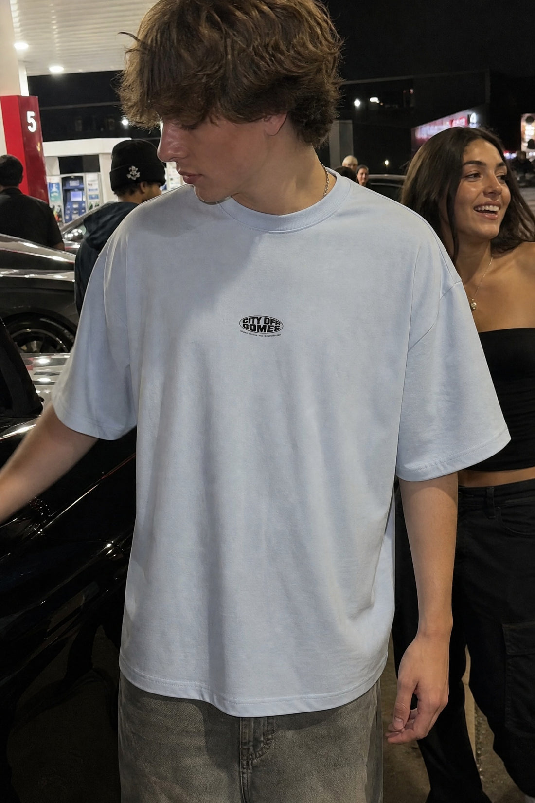 City Off Domes Vision Error Ice Blue T-Shirt