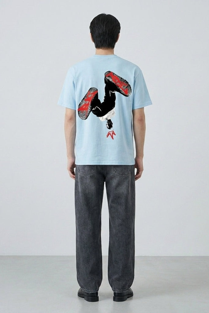 City Off Domes Vision Error Ice Blue T-Shirt
