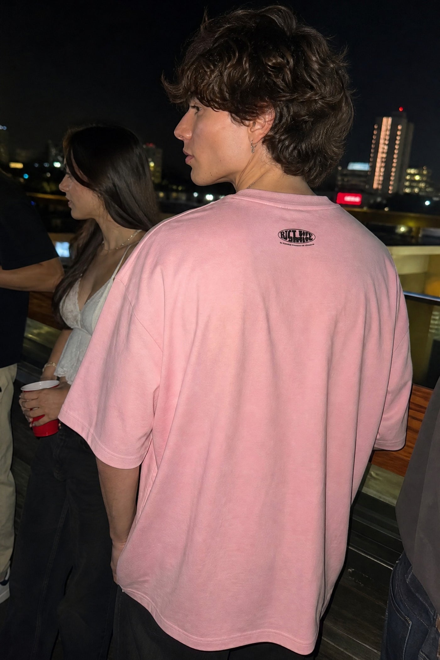 City Off Domes Vision Error Pink T-Shirt
