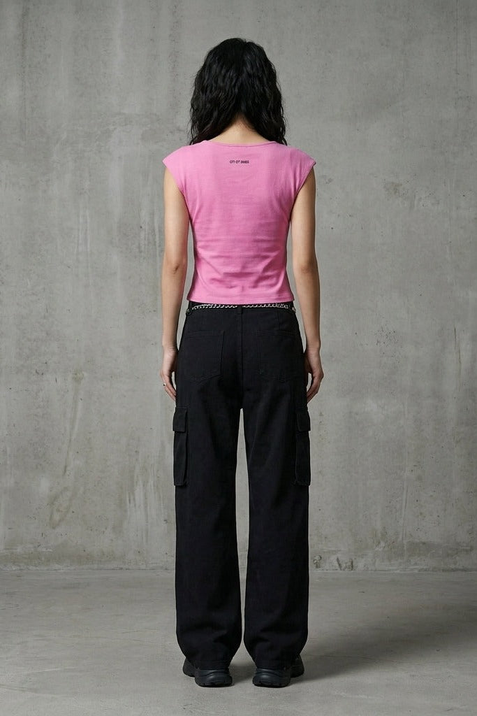 City Off Domes Nova Fade Pink Tank Top