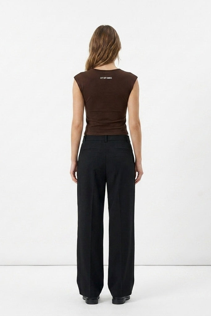 City Off Domes Star Explosion Brown Tank Top