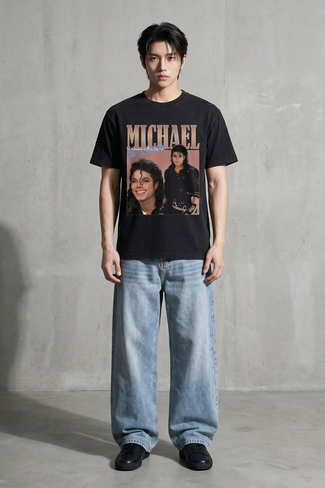 City Off Domes Michael Forever Black T-Shirt