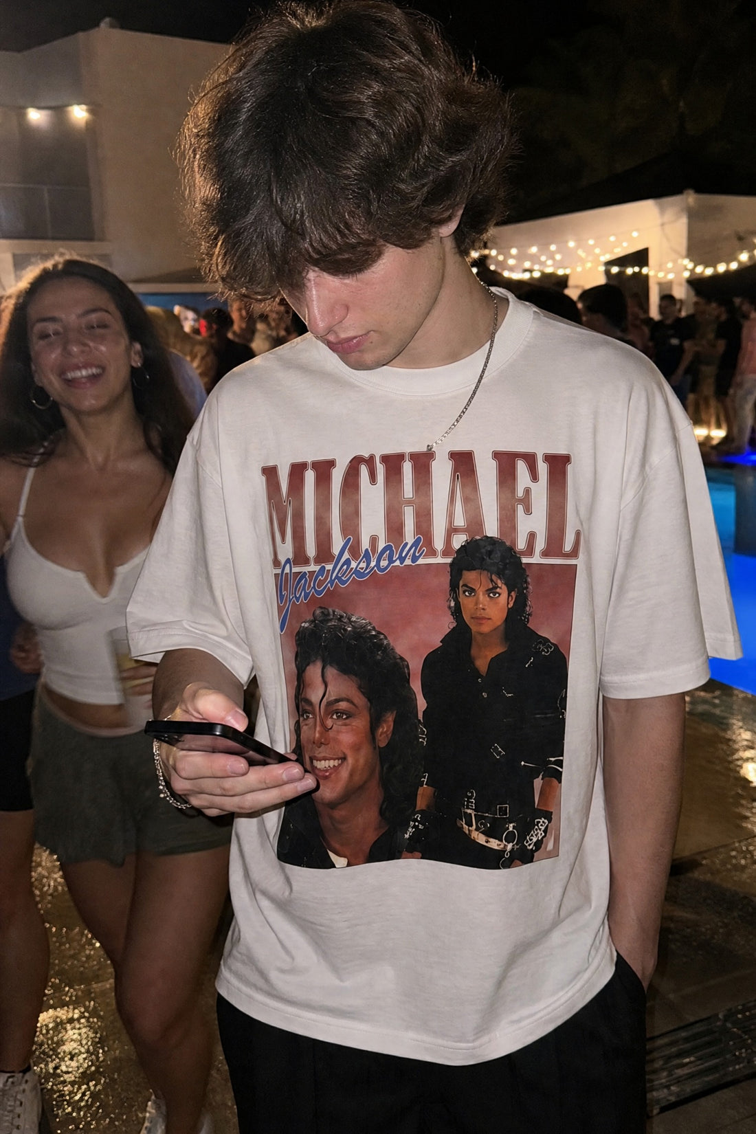 City Off Domes Michael Forever White T-Shirt