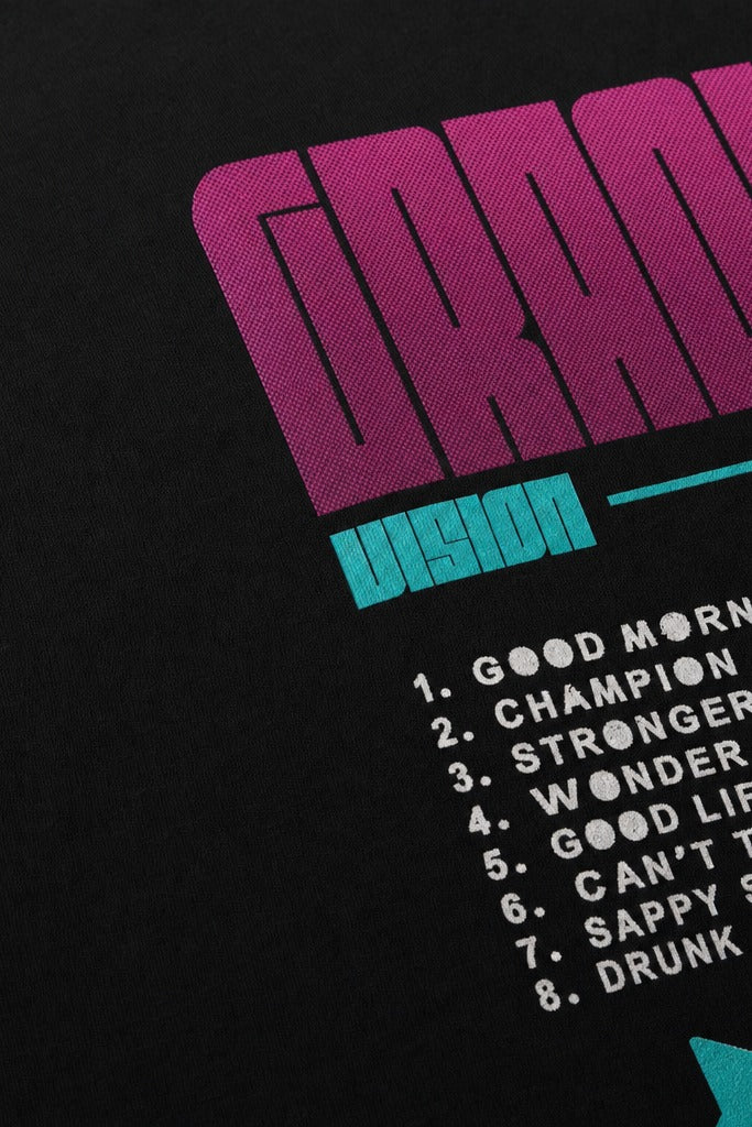 City Off Domes Grad Vision Black T-Shirt