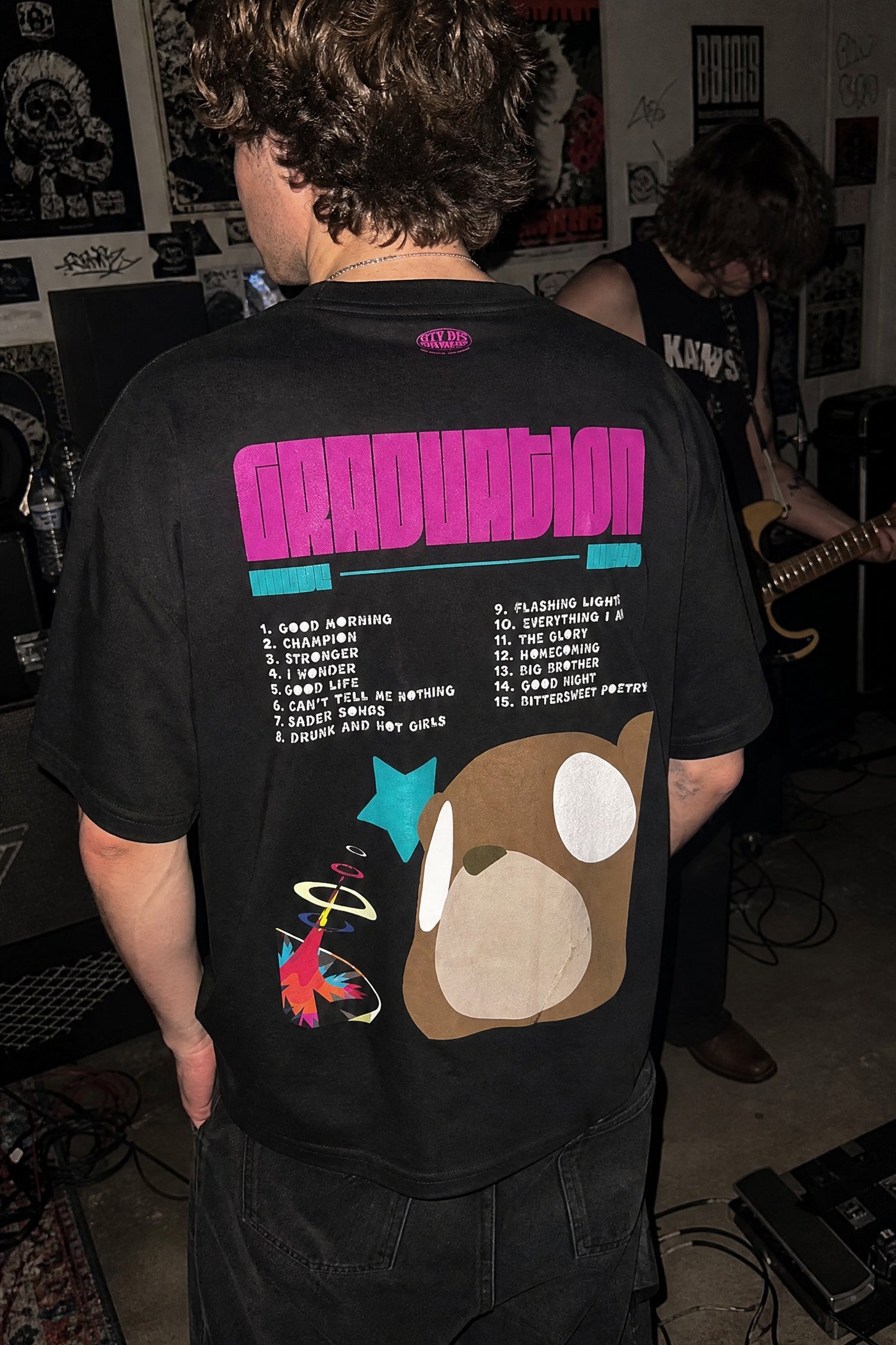 City Off Domes Grad Vision Black T-Shirt
