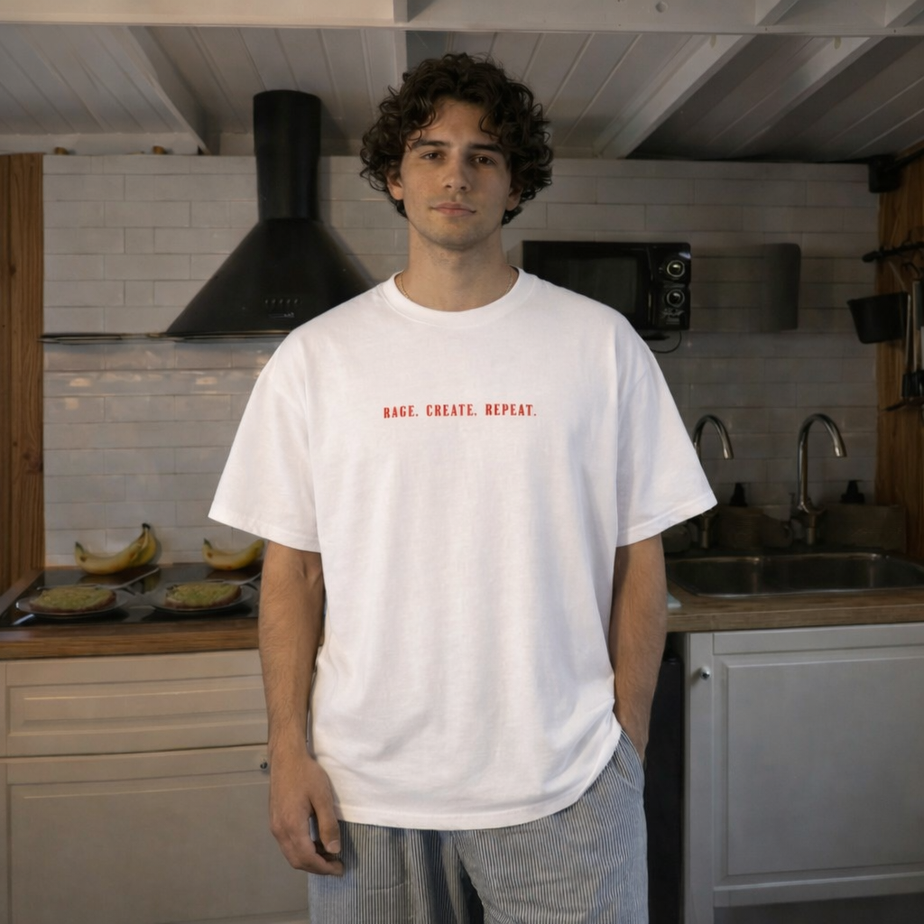 City Off Domes Rage Create White T-shirt