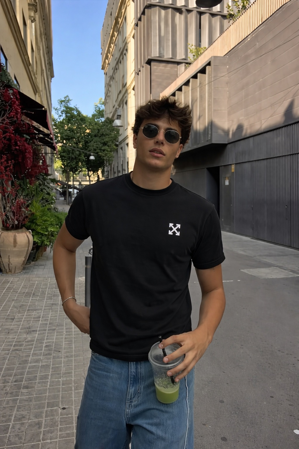 City Off Domes Off Signal Black T-shirt