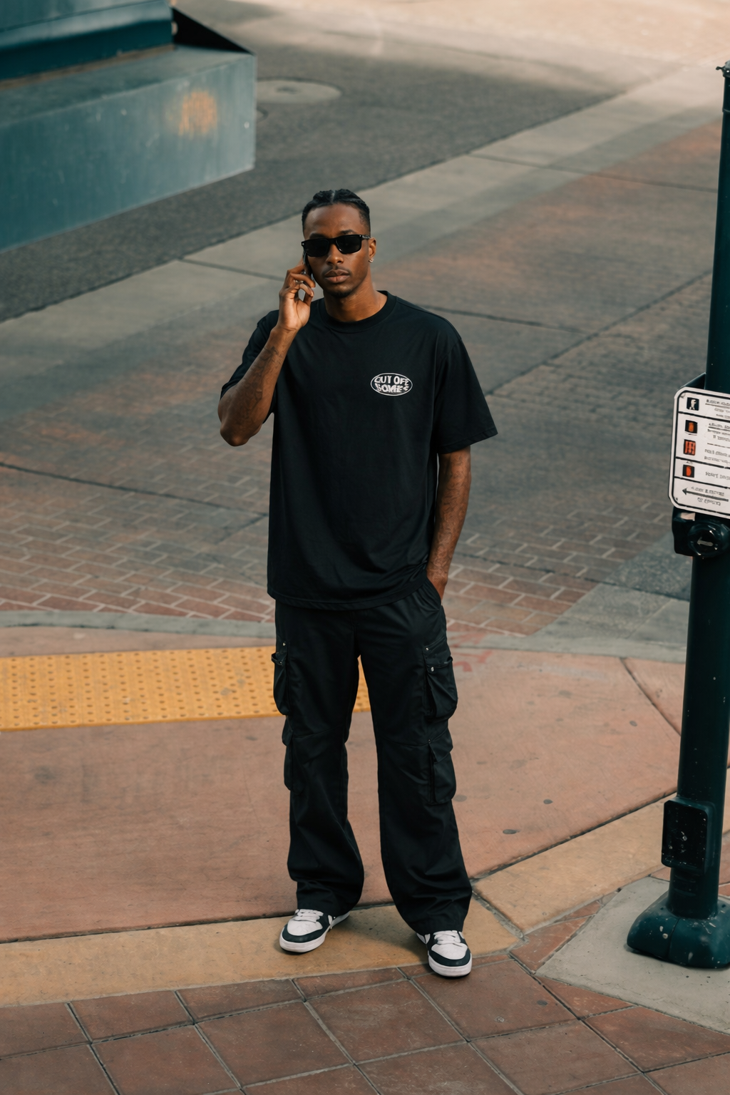 City Off Domes Chaos Club Black T-shirt