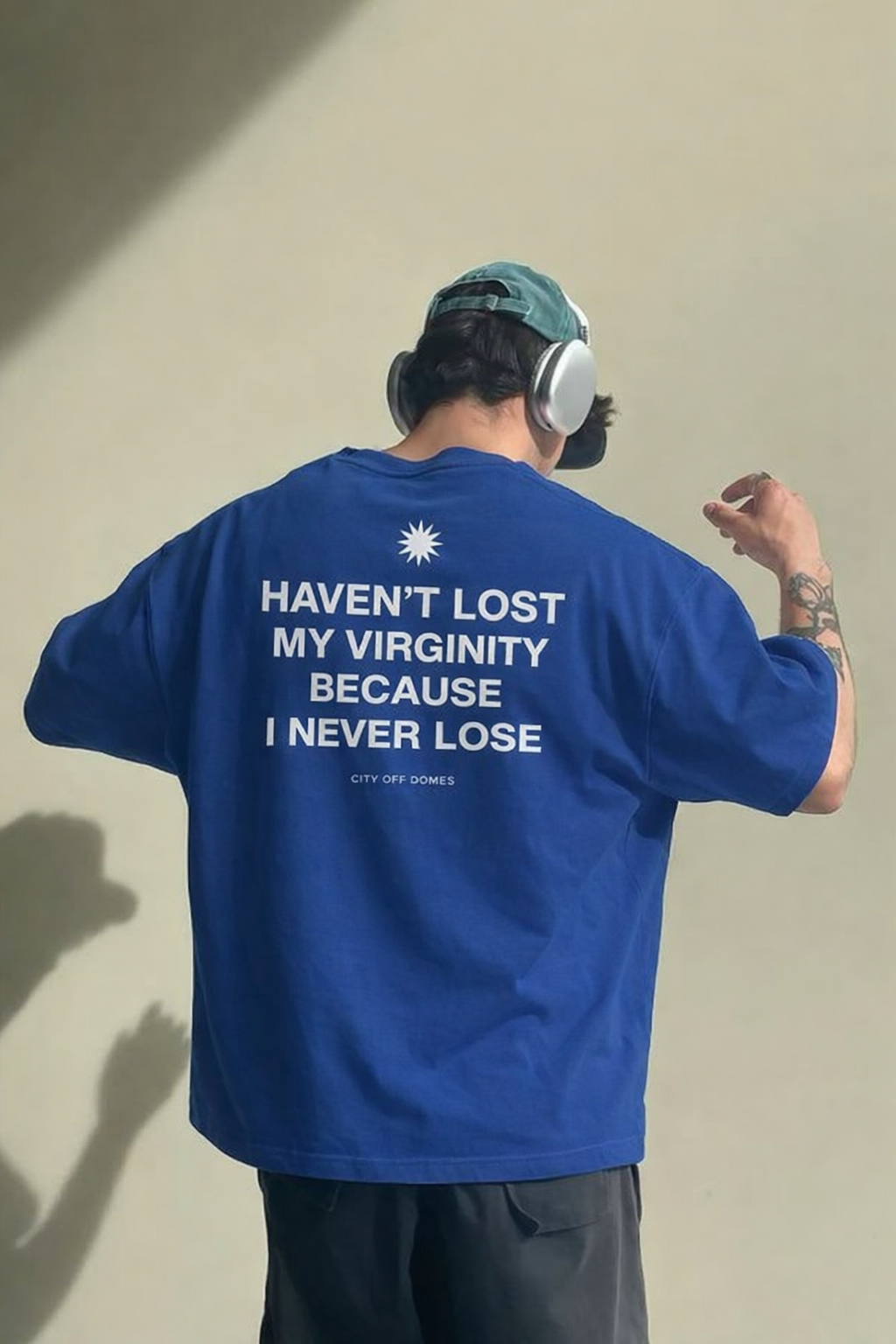 City Off Domes  Faith Driven Blue T-shirt