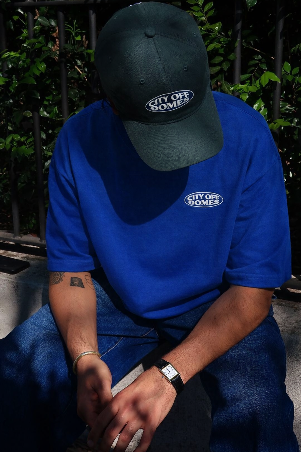 City Off Domes  Faith Driven Blue T-shirt