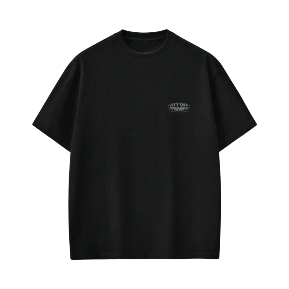 City Off Domes 2Pretty Ice Black T-shirt