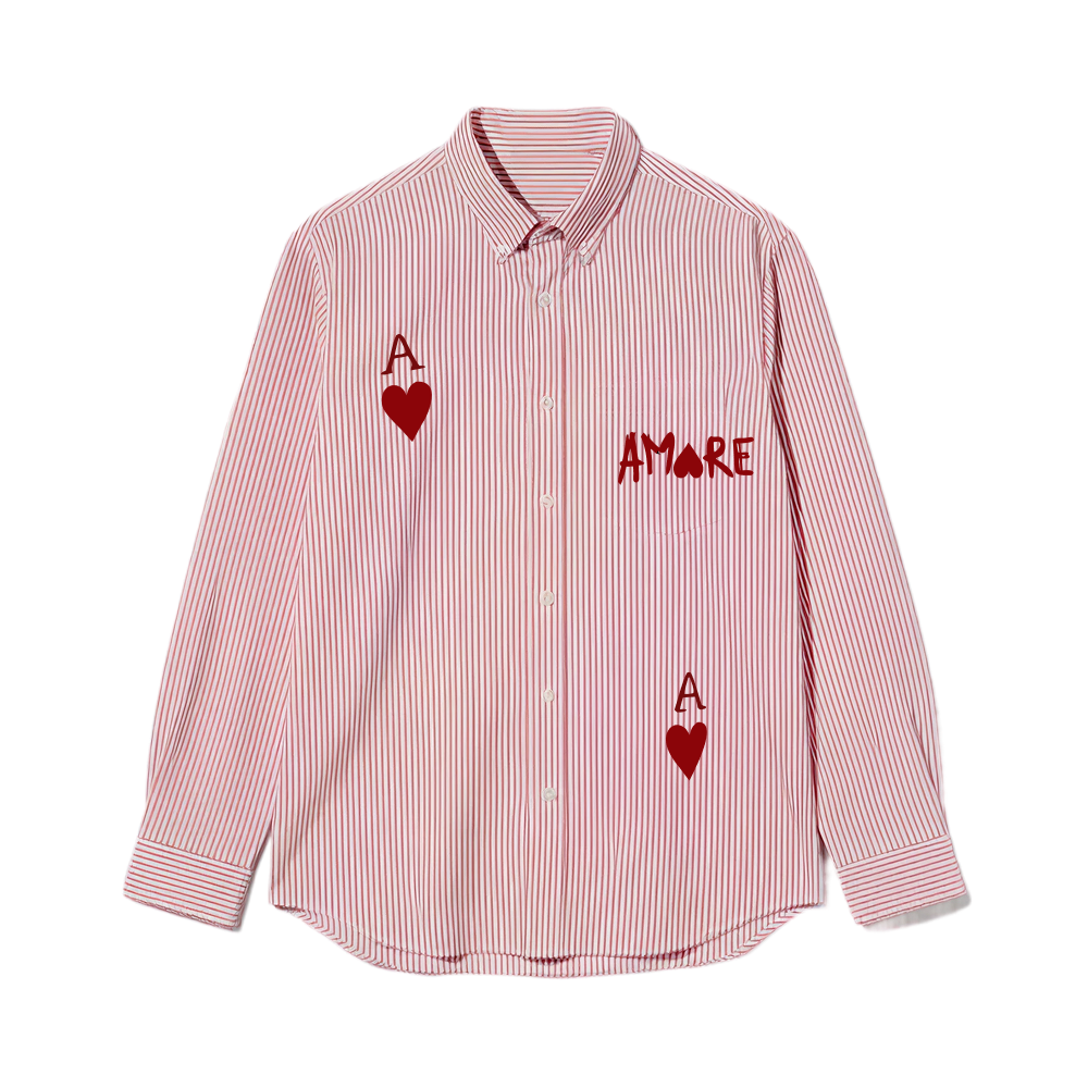 City Off Domes Aamore Pink Stripe Shirt