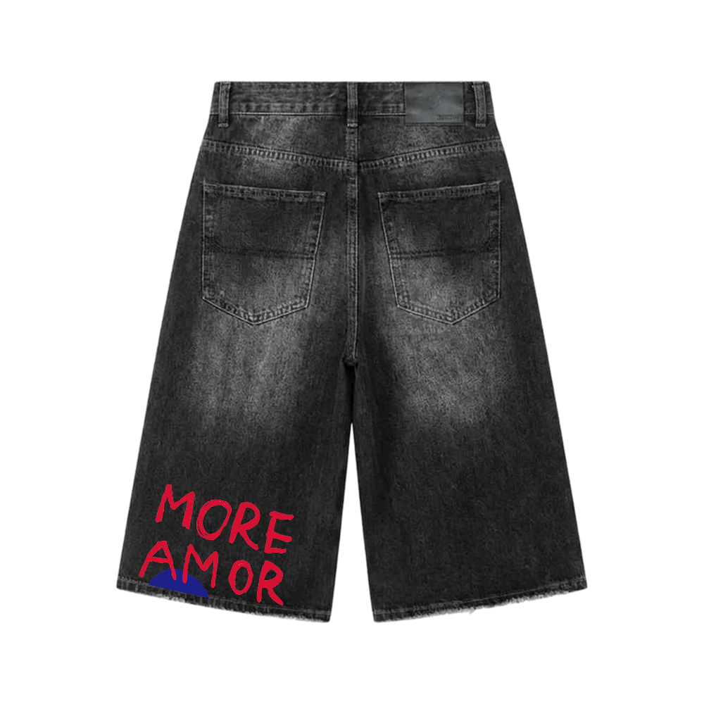 City Off  Domes Amore favor Jorts Black