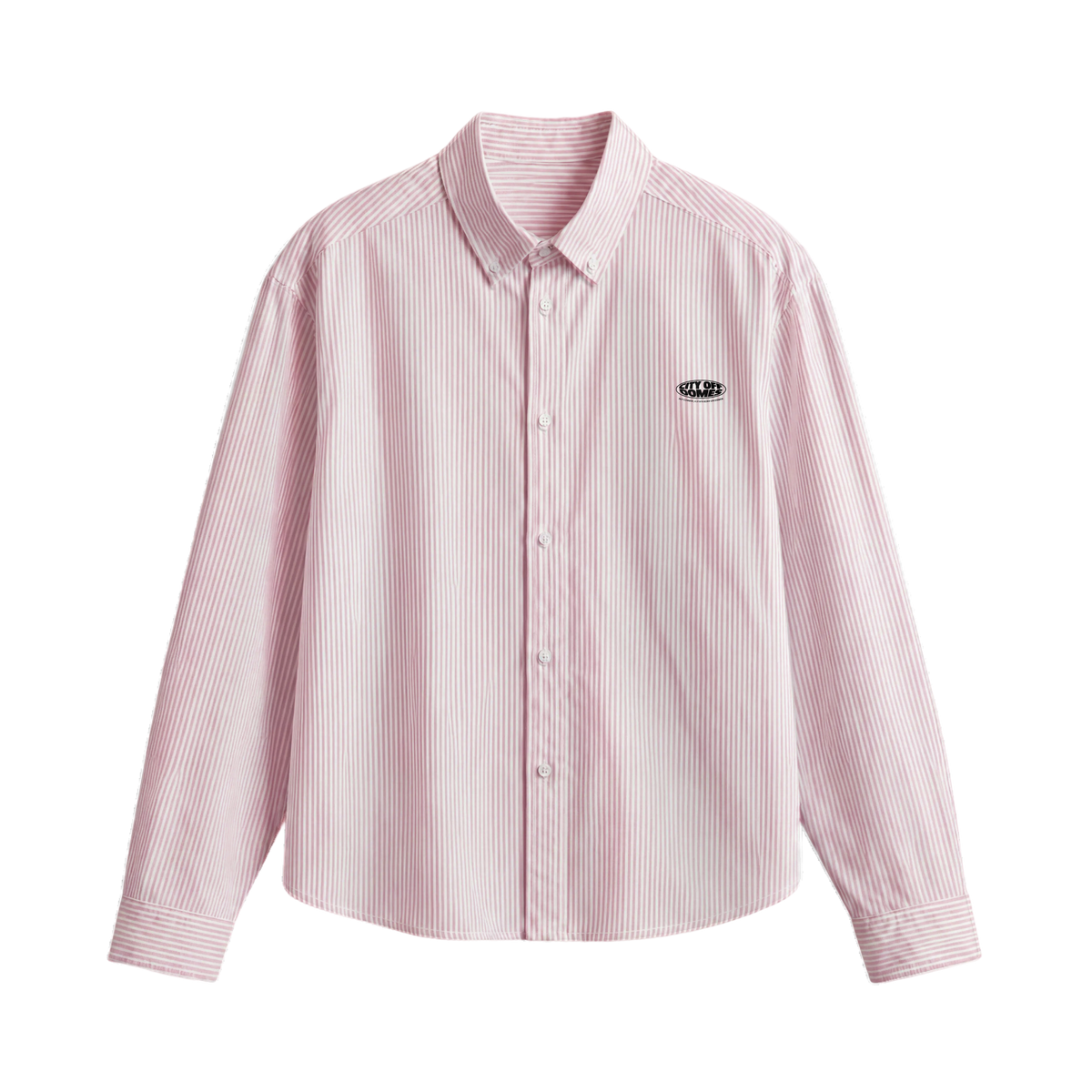 City Off Domes Angel Pink Stripe Shirts