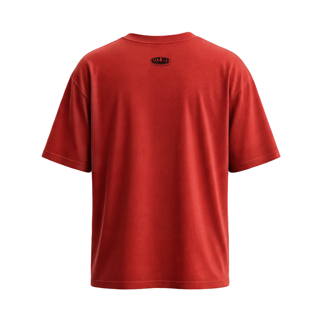 City Off Domes Attention Seeker Red T-shirt