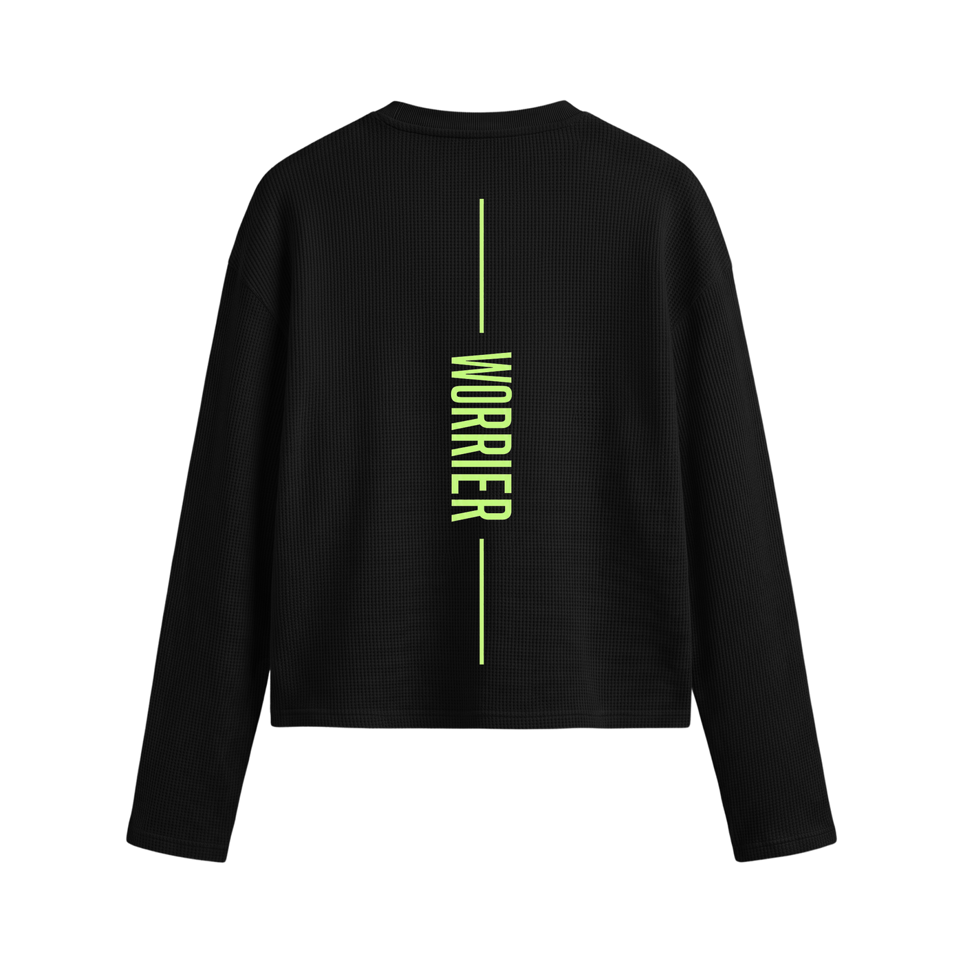 City Off Domes Barcode Waffle T-shirt Black