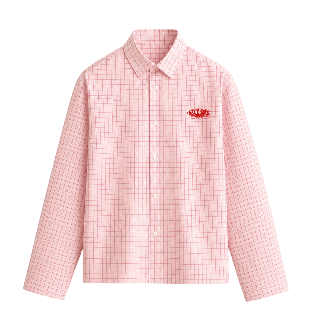 City Off Domes Cherry Pop Shirt Pink