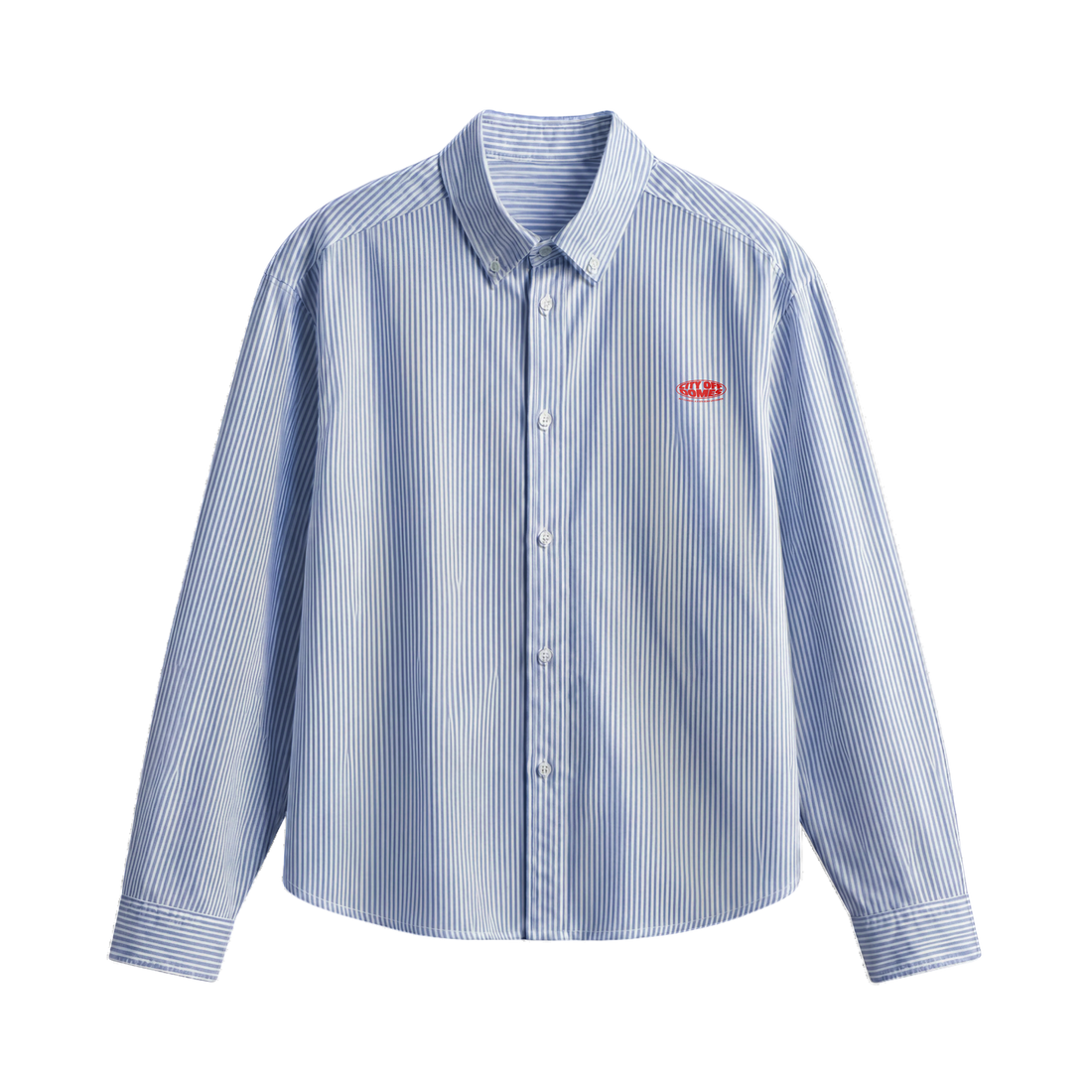 City Off Domes Concrete Dreams Blue Stripe Shirts