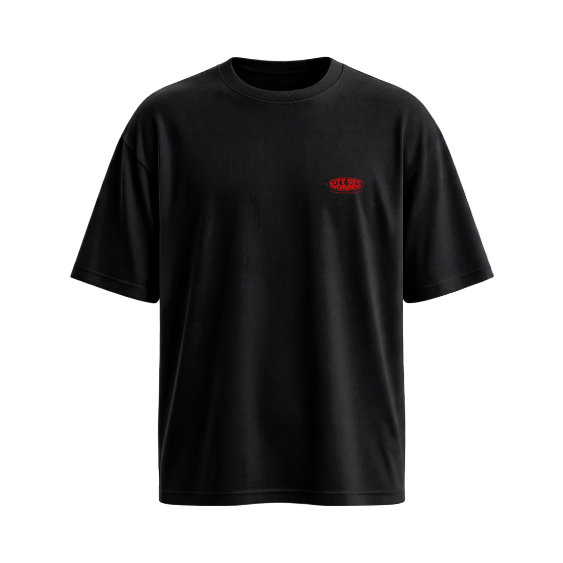 City Off Domes Cool Moms Club Black T-shirt