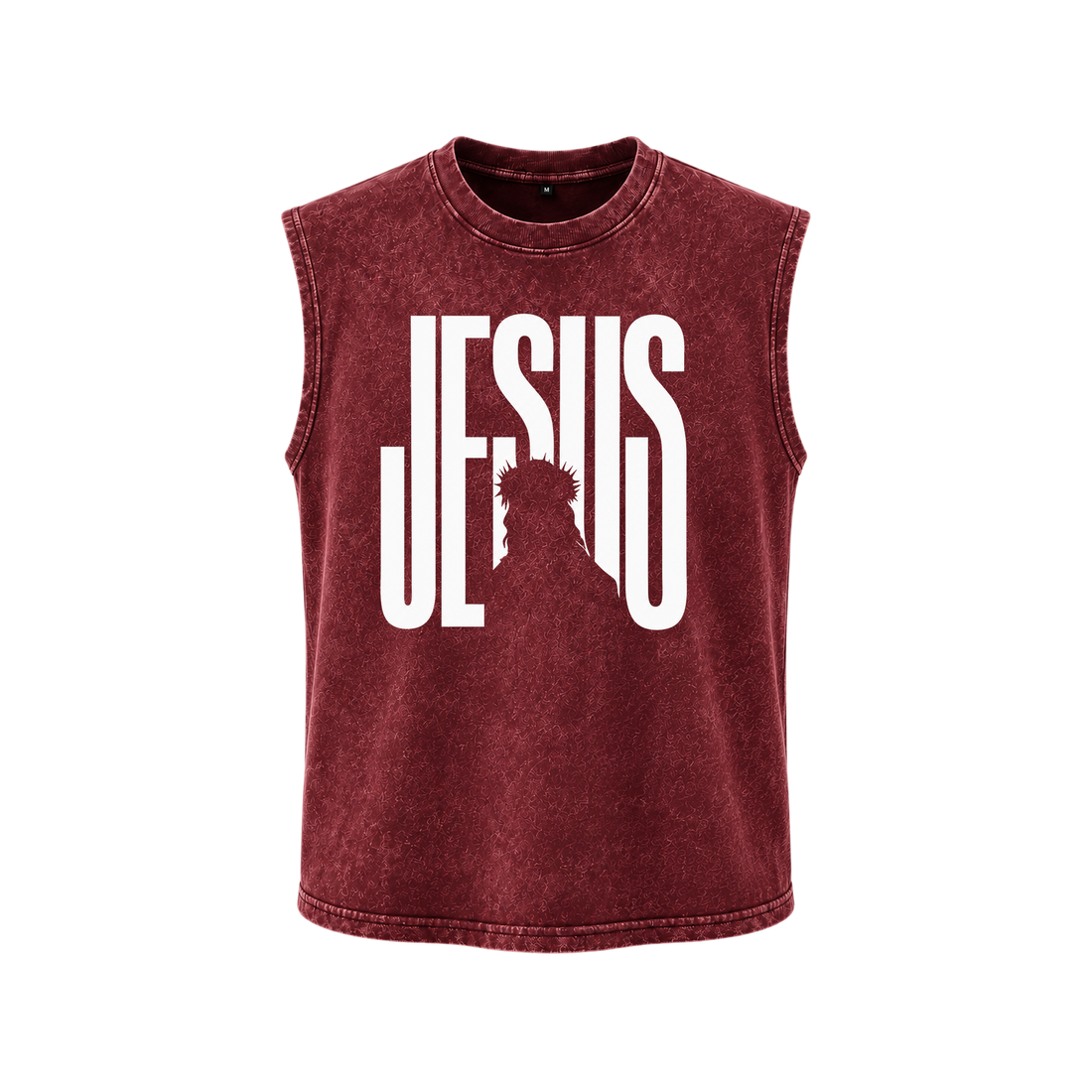 City off Domes Raven Cross Tank Maroon