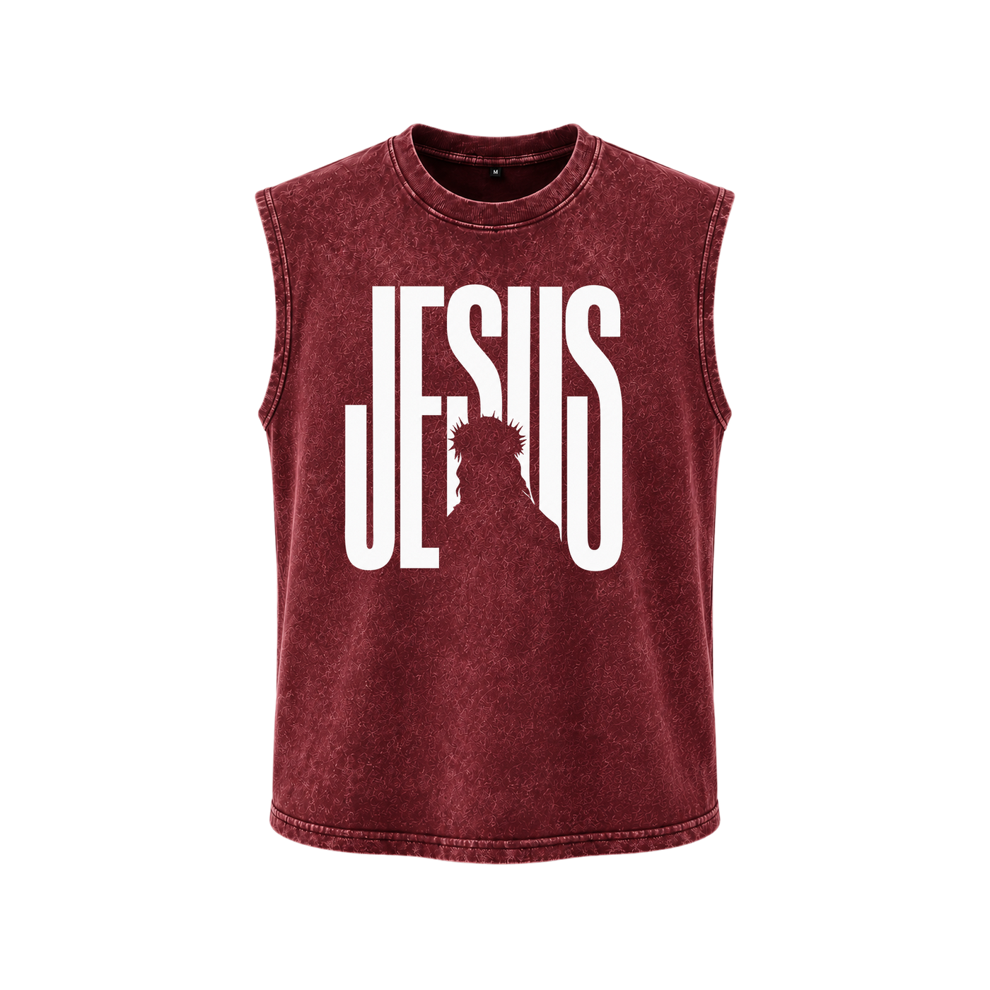 City off Domes Raven Cross Tank Maroon