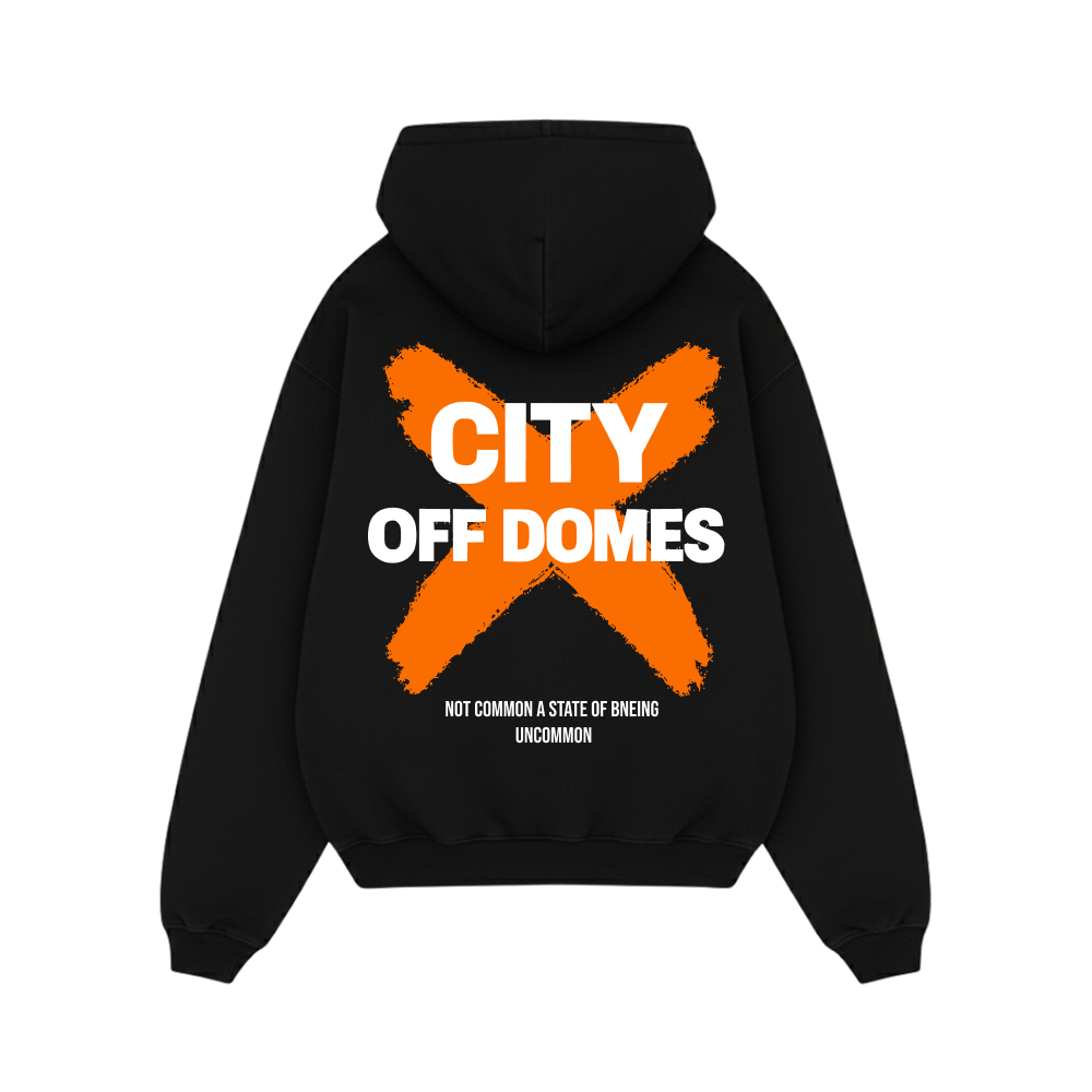 City Off Domes Deadzone Black Hoodie