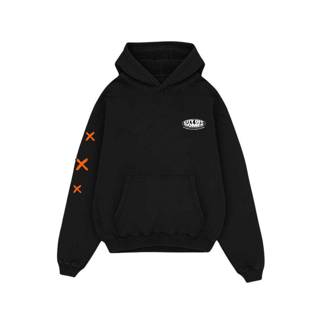 City Off Domes Deadzone Black Hoodie