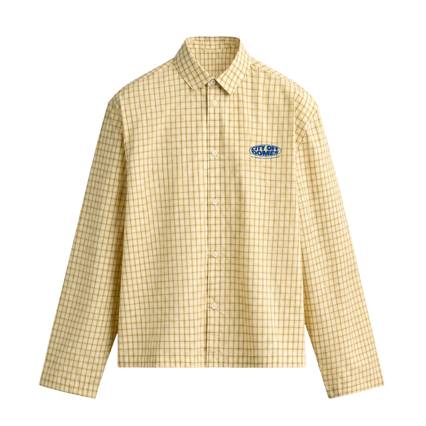 City Off Domes Domes Lemon Yellow Shirt