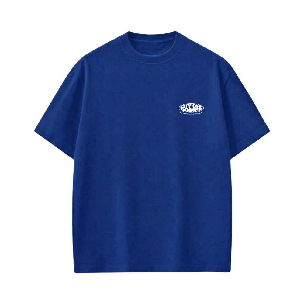 City Off Domes  Faith Driven Blue T-shirt
