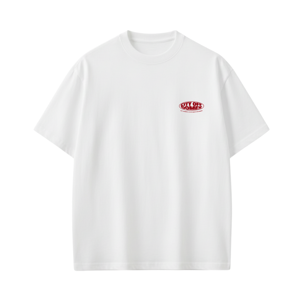 City Off Domes Faith Driven white T-shirt