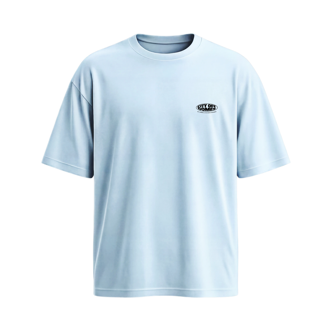 City Off Domes Fih Calling Ice Blue T-shirt