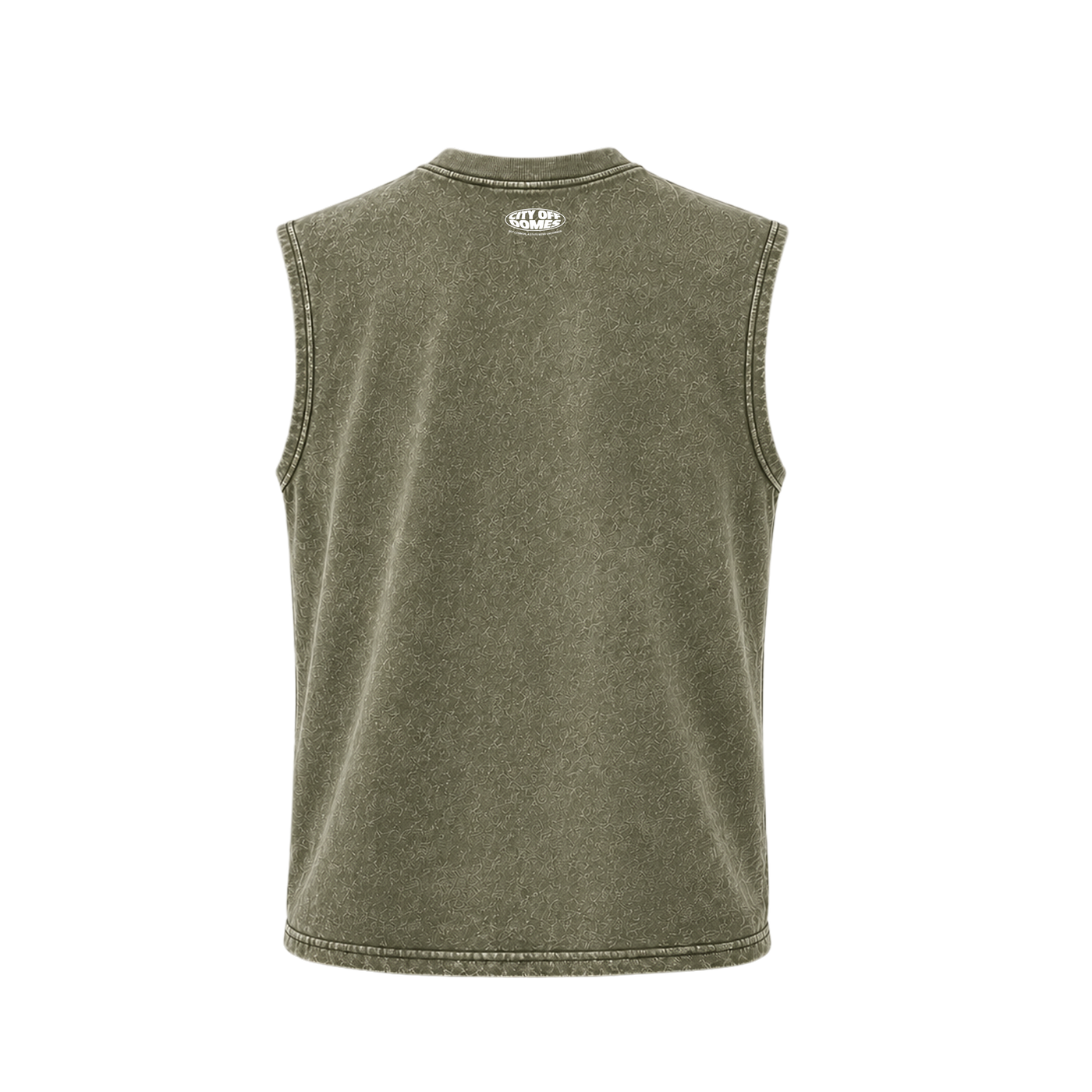 City Off Domes God's plan Tank Sage Olive