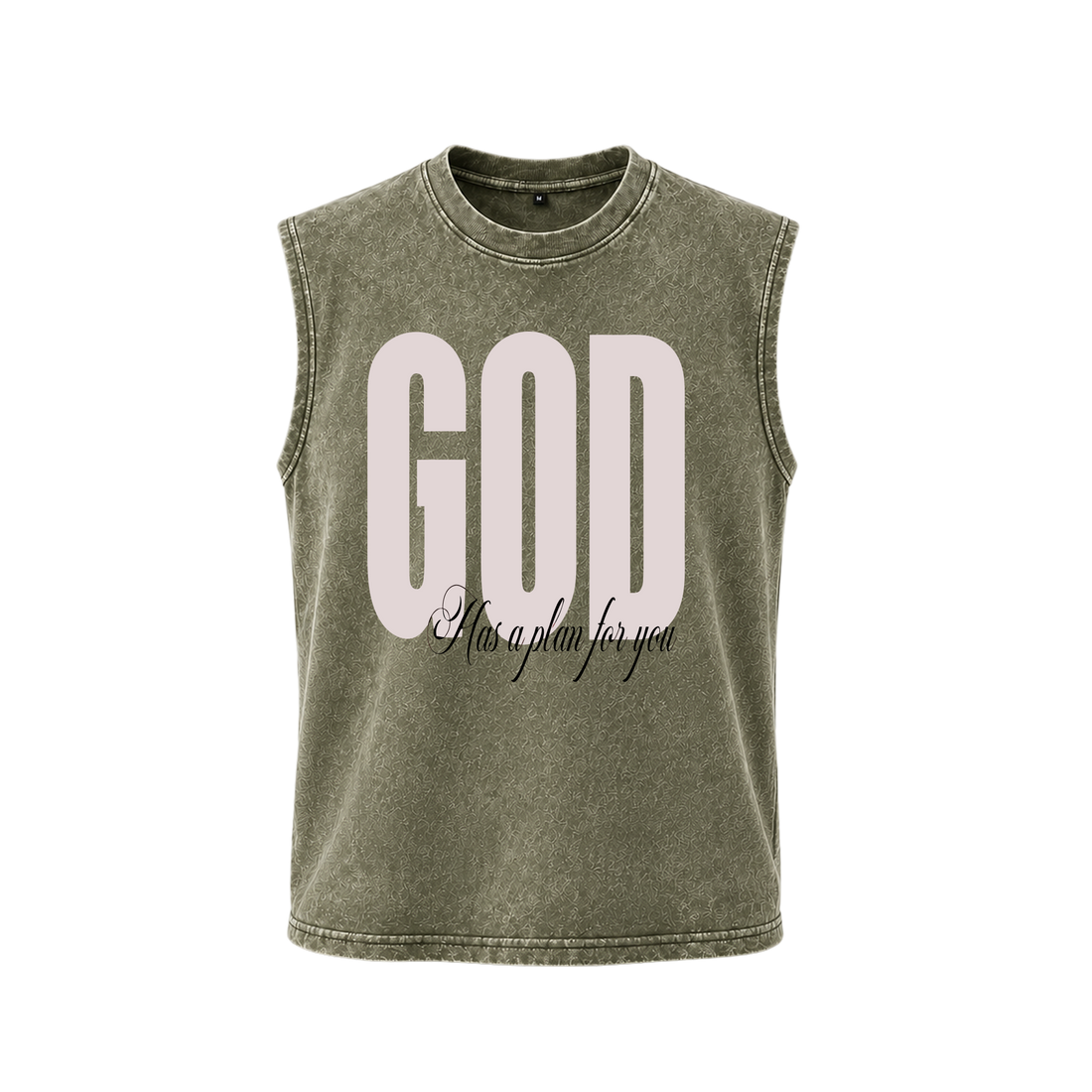 City Off Domes God's plan Tank Sage Olive