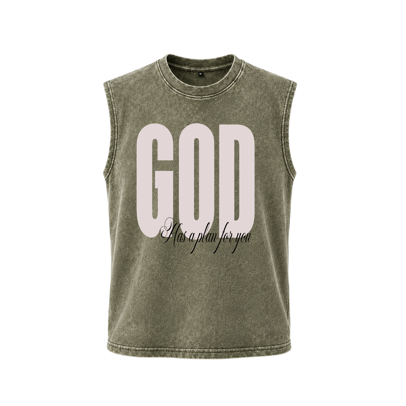 City Off Domes God's plan Tank Sage Olive