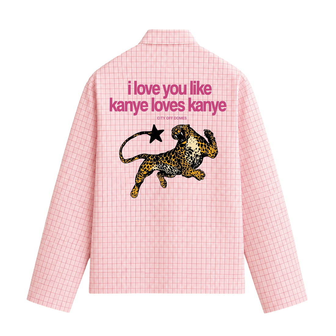 City Off Domes I Love Kanye Pink Shirt