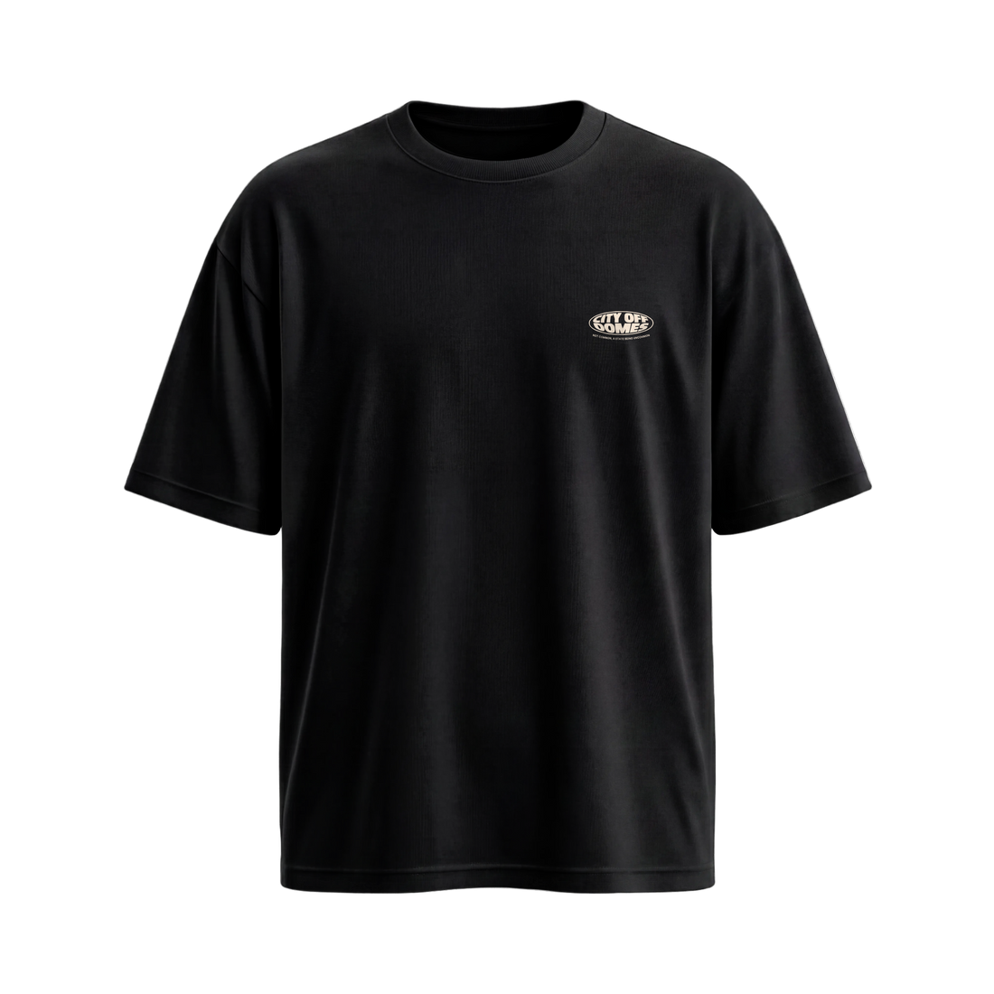 City Off Domes Midnight Mark Black T-shirt