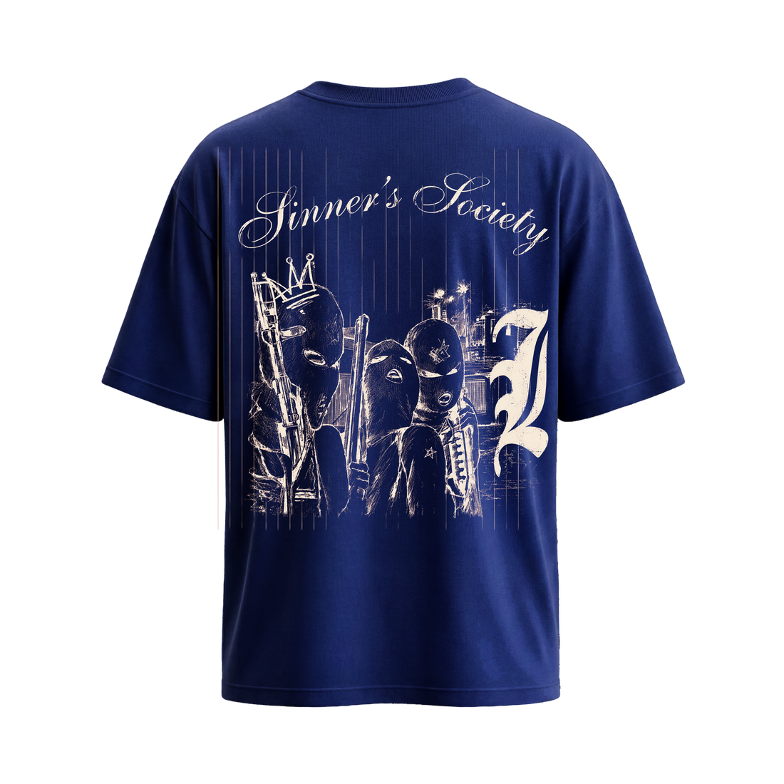 City Off Domes Midnight Mark Blue T-shirt