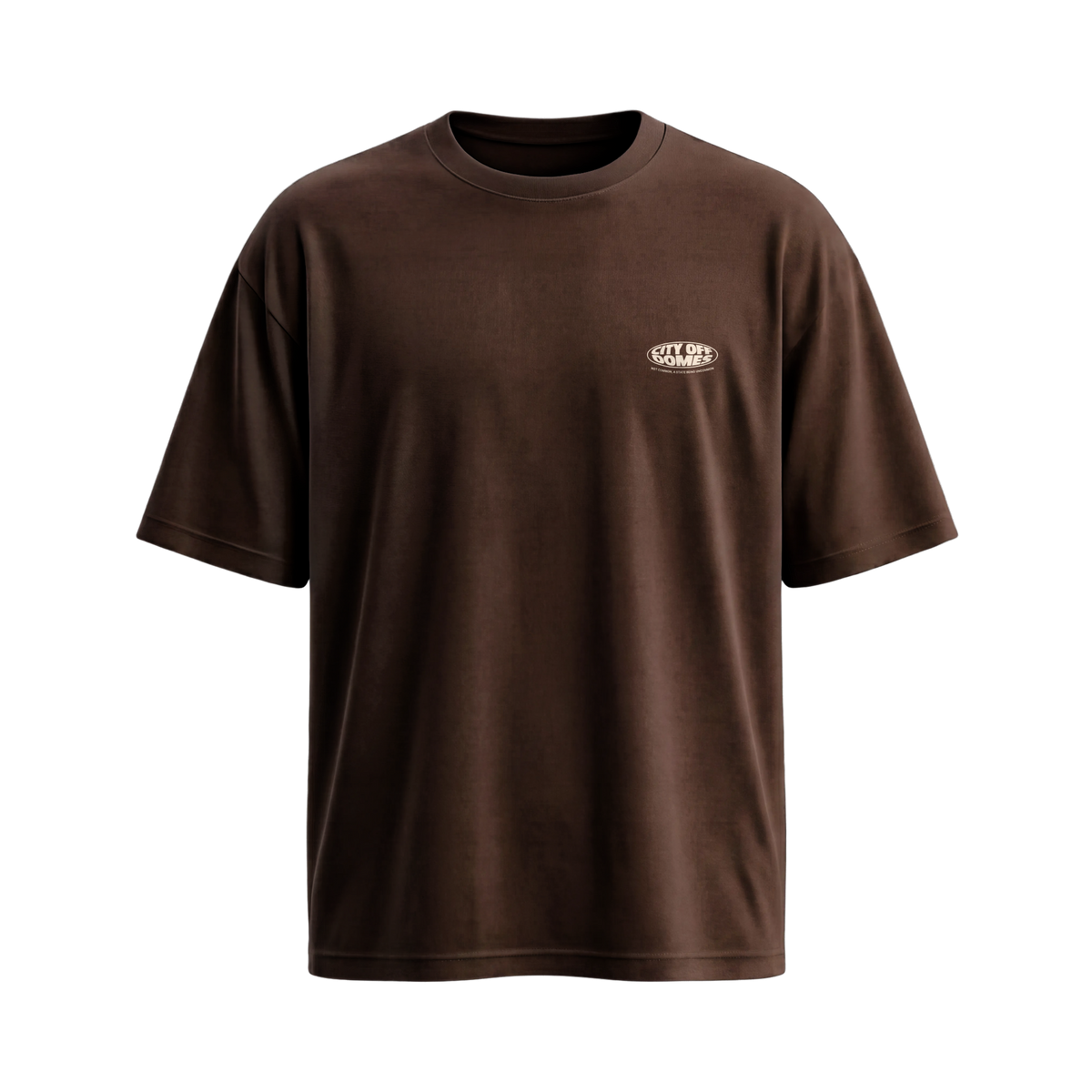 City Off Domes Midnight Mark Brown T-shirt
