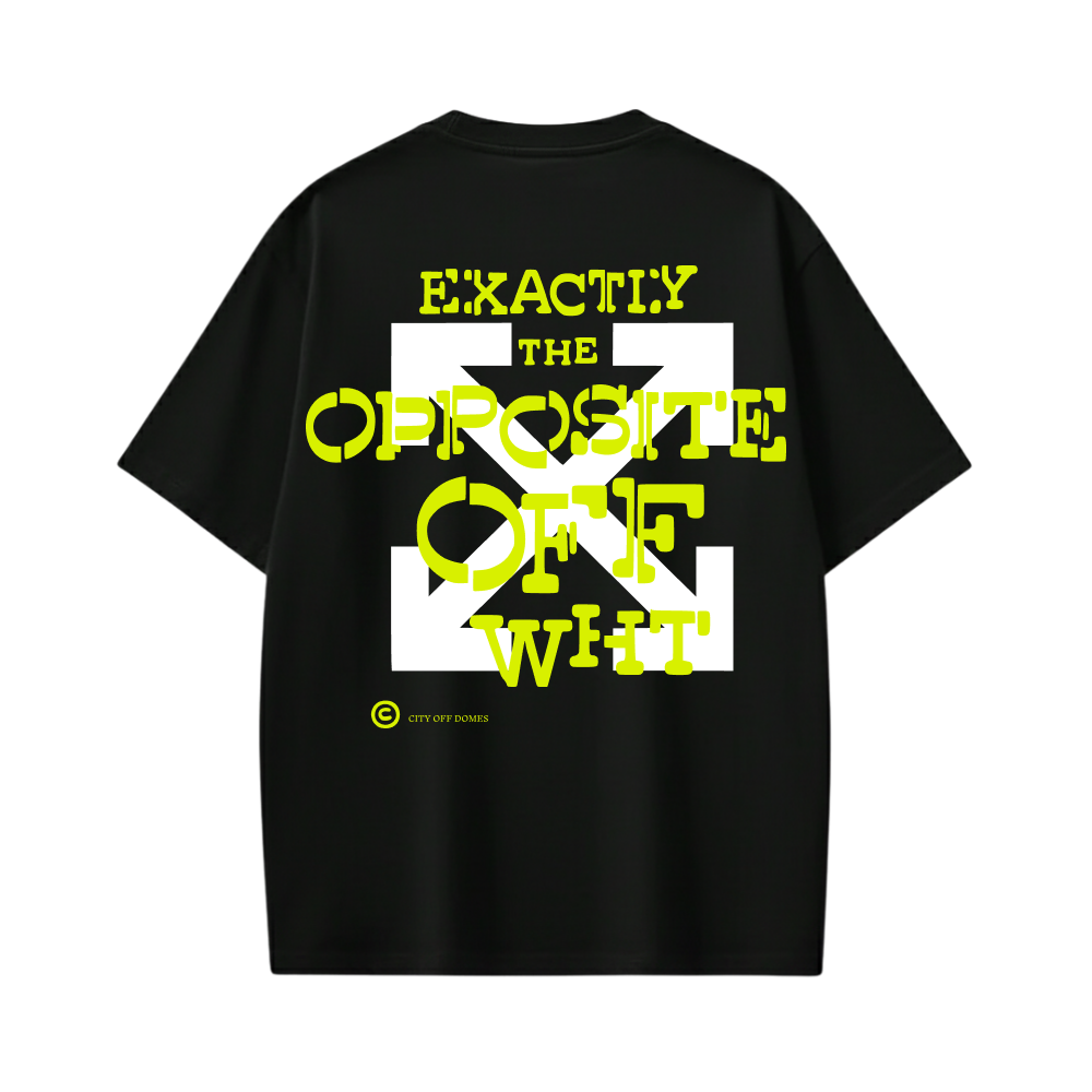 City Off Domes Off Signal Black T-shirt