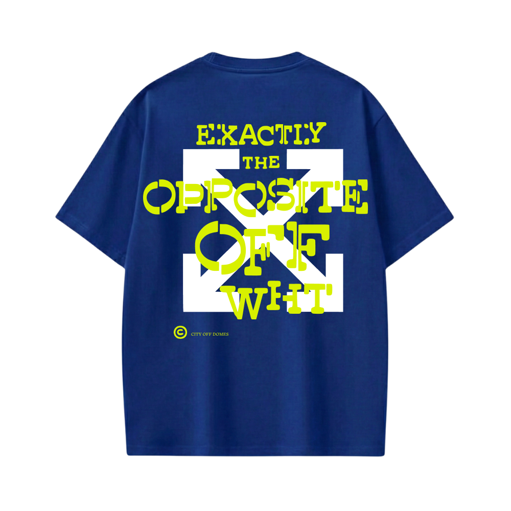 City Off Domes Off Signal Blue T-shirt