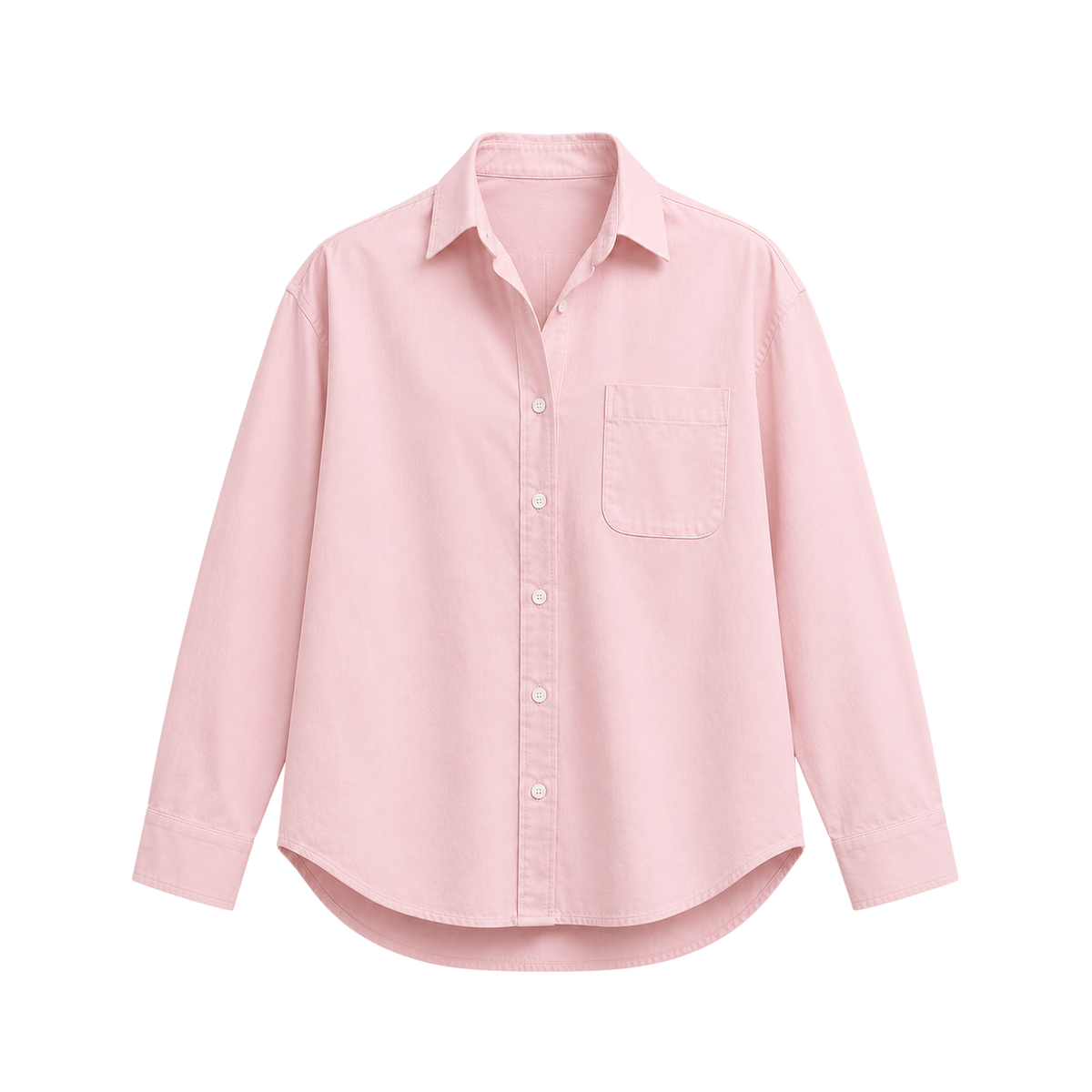 City Off Domes Relaxed Fit Oxford Shirt Pink