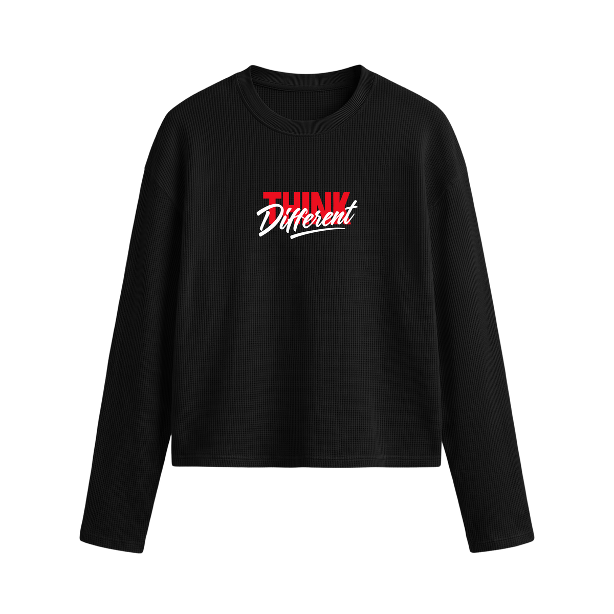 City Off Domes Street Flame Waffle T-shirt Black