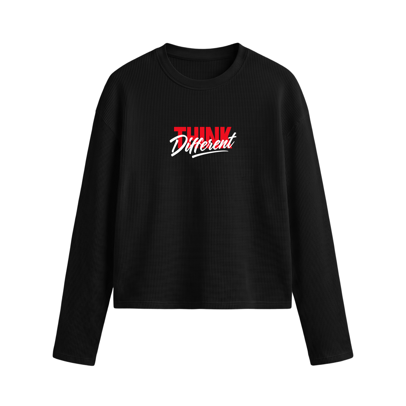 City Off Domes Street Flame Waffle T-shirt Black