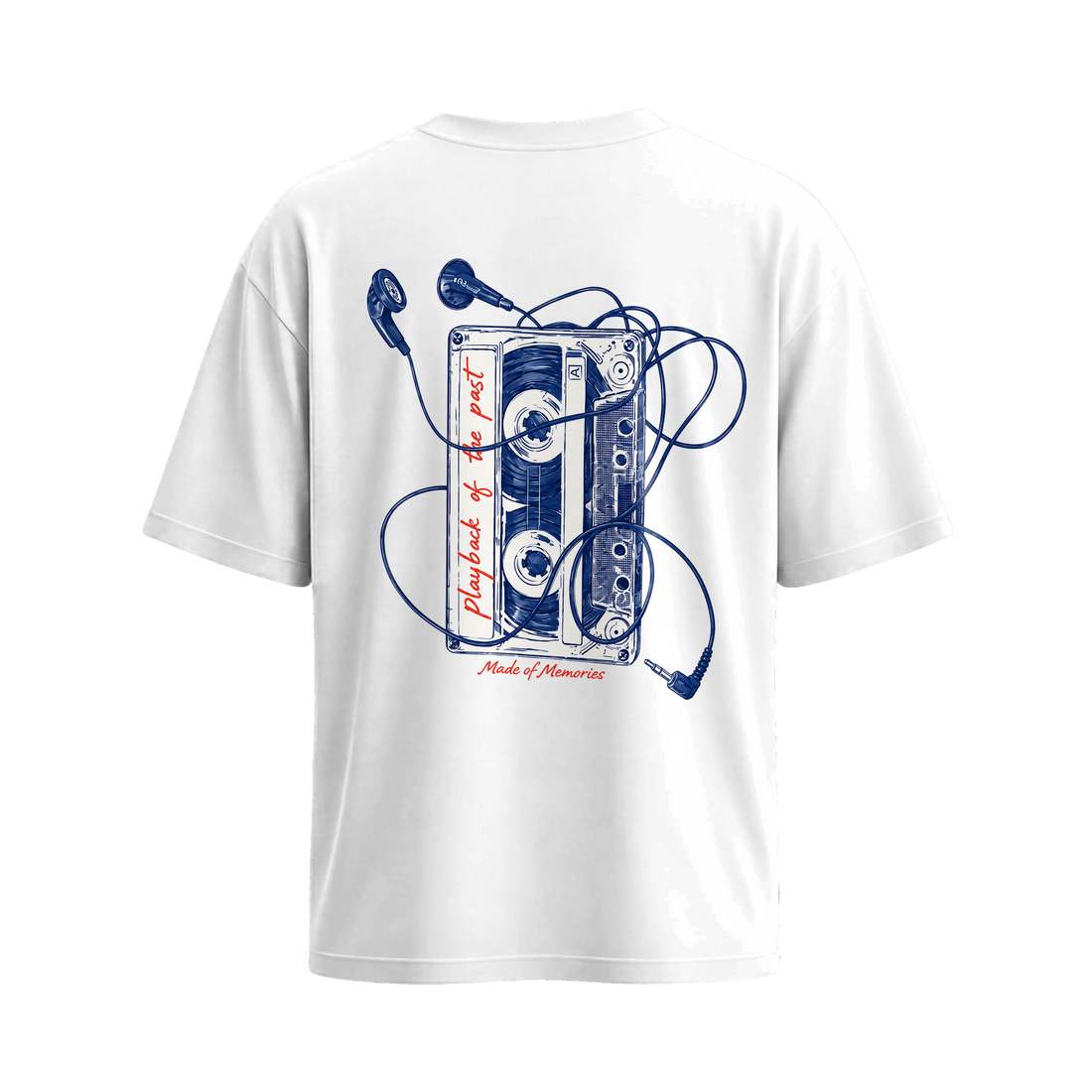 City Off Domes Vintage Label White T-shirt